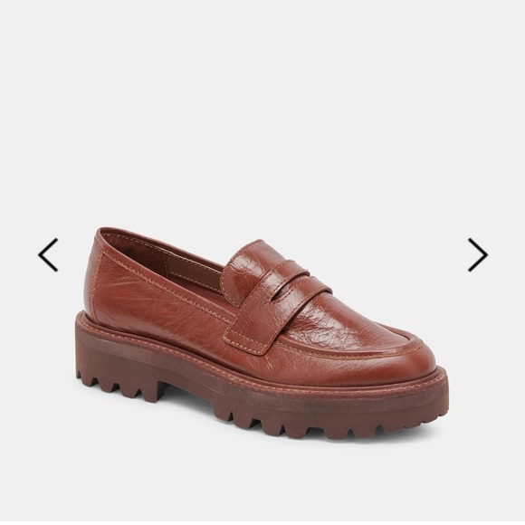 Brown Penny Loafer Chunky Sole - Picture 5 of 13